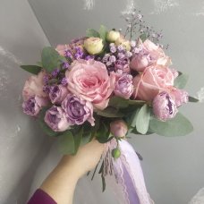 Букет невесты "Пионовидная Роза
