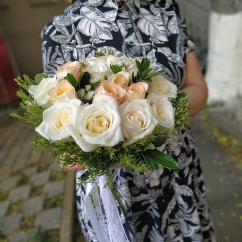 Букет невесты "Розы"