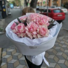 Большой букет французской розы (Эсперанса)
