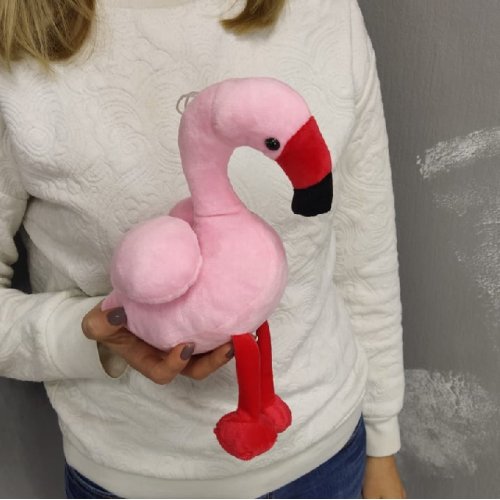 Мягкая Игрушка Розовый Фламинго